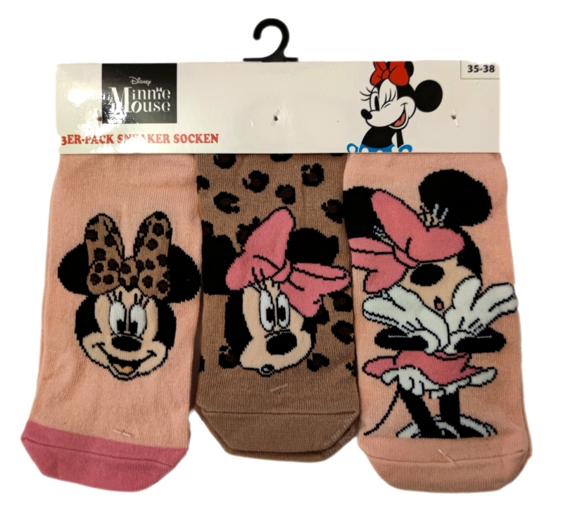 Minnie Socken in der Farbe rosa